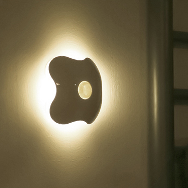 四叶草人体感应LED小夜灯