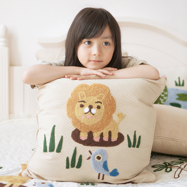 可爱小动物靠枕套