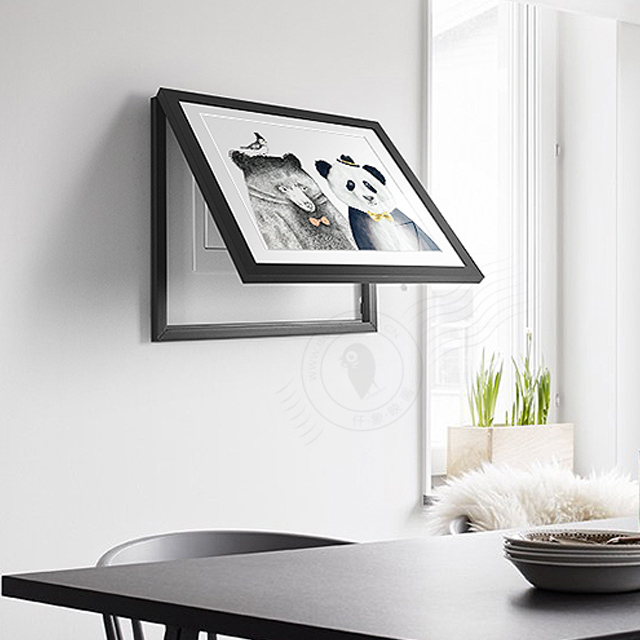 配电箱遮挡装饰画