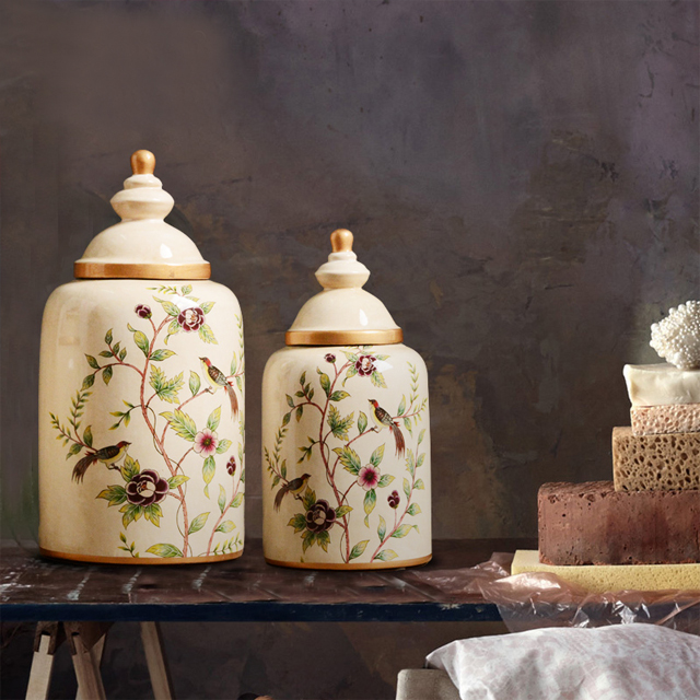 欧式家居装饰罐