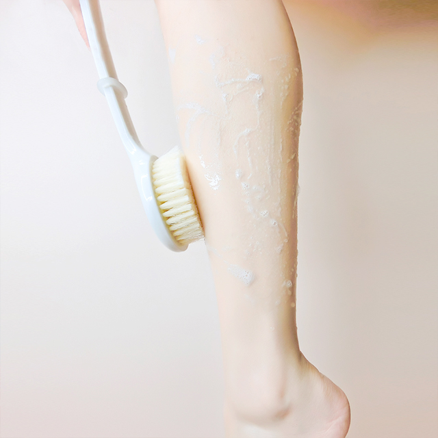 日本进口长柄软毛沐浴刷