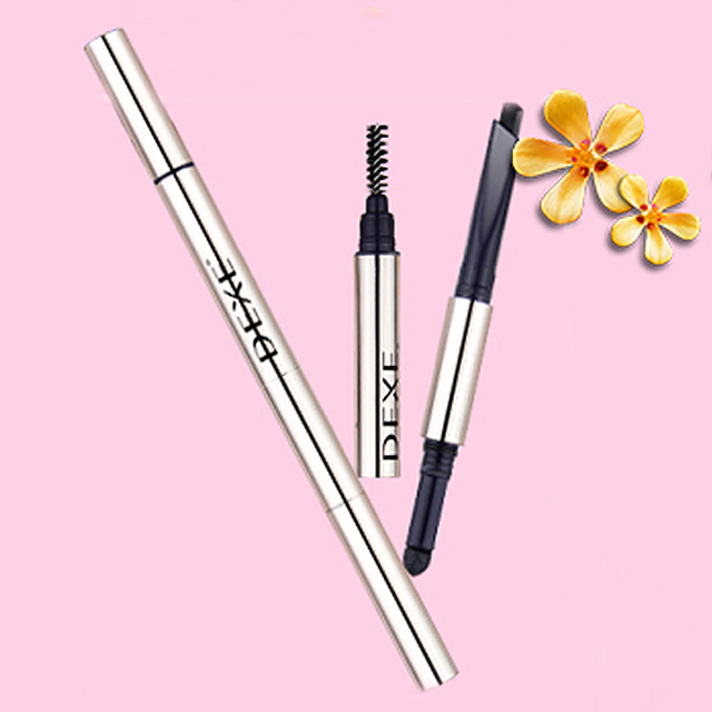 DEXE三合一自动眉笔带眉刷