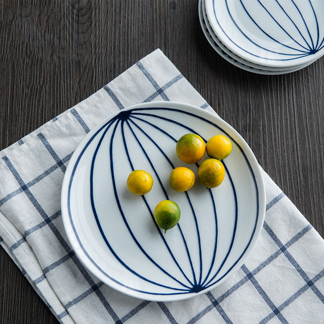 创意陶瓷平盘餐具