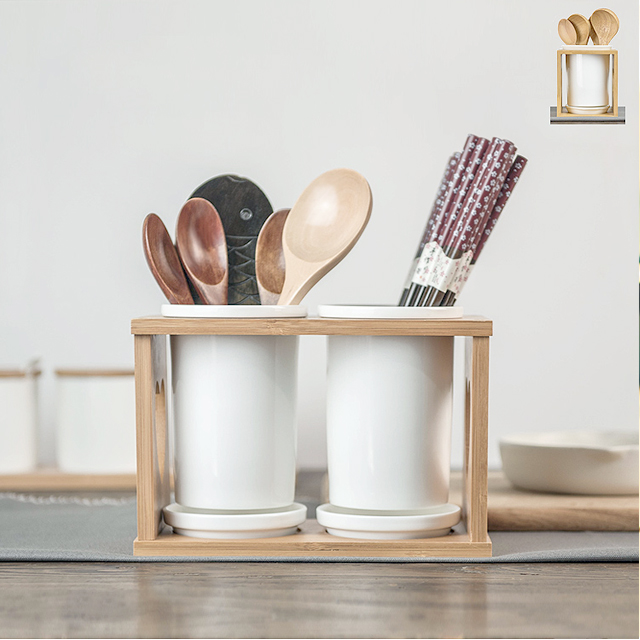 日式餐具收纳筒