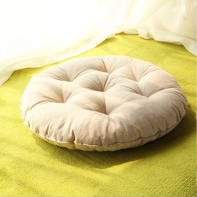 手工棉麻布艺蒲团