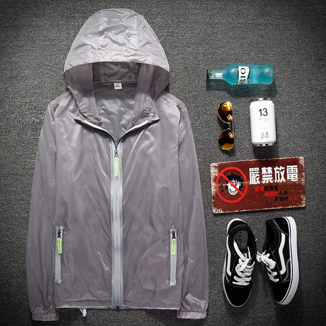 夏季户外轻薄防晒衣