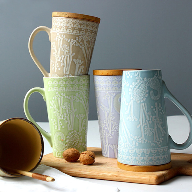 创意陶瓷手绘马克杯