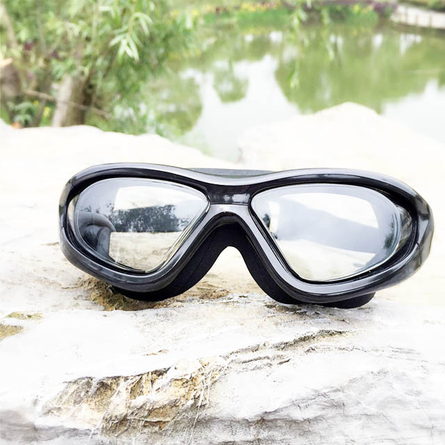 近视镜大框防雾泳镜