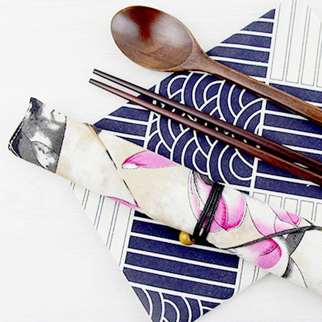 便携木质餐具套装