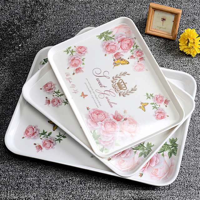 长方形欧式防摔托盘