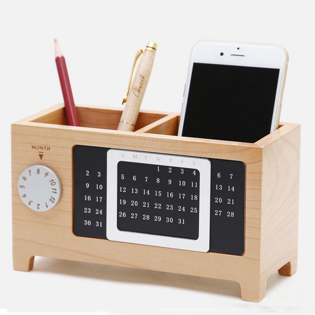 创意时尚木质笔筒