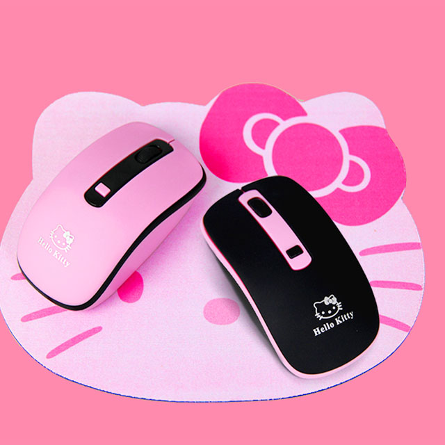 KT猫可爱充电无线鼠标