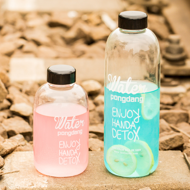 超大容量透明随手杯