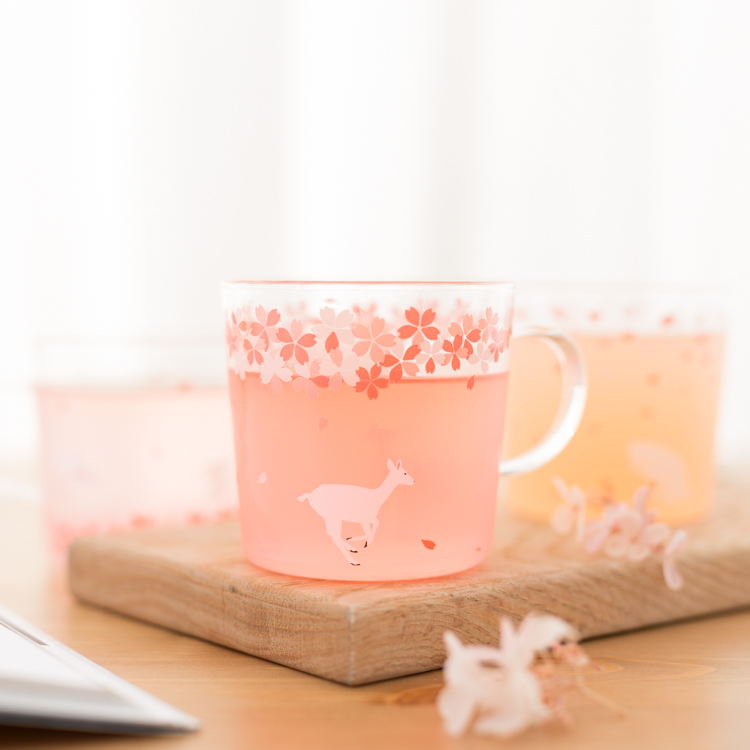 创意樱花玻璃杯