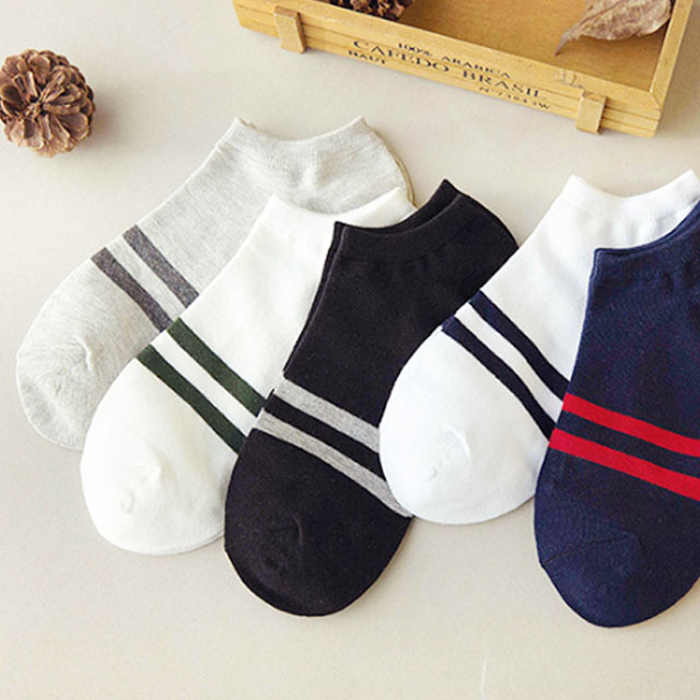 薄款低帮运动防臭棉袜