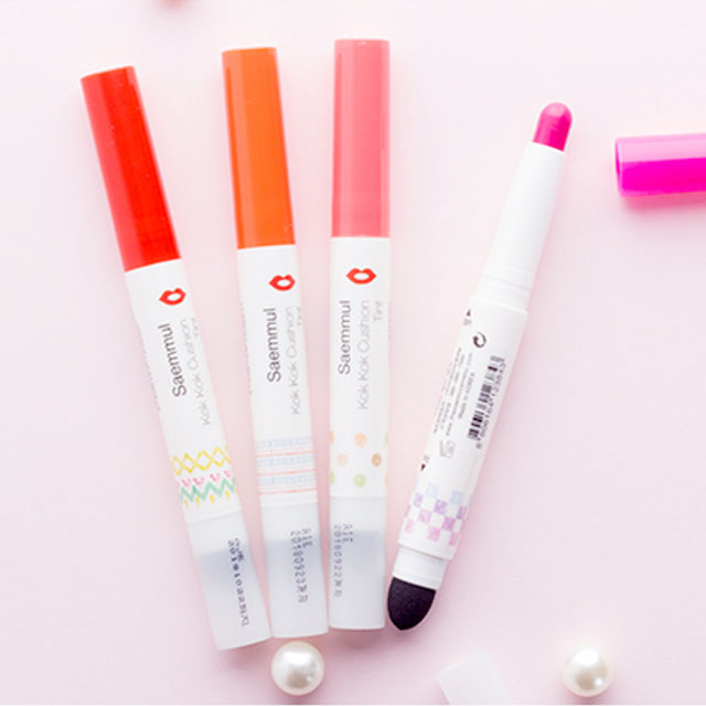 韩国the saem气垫唇膏