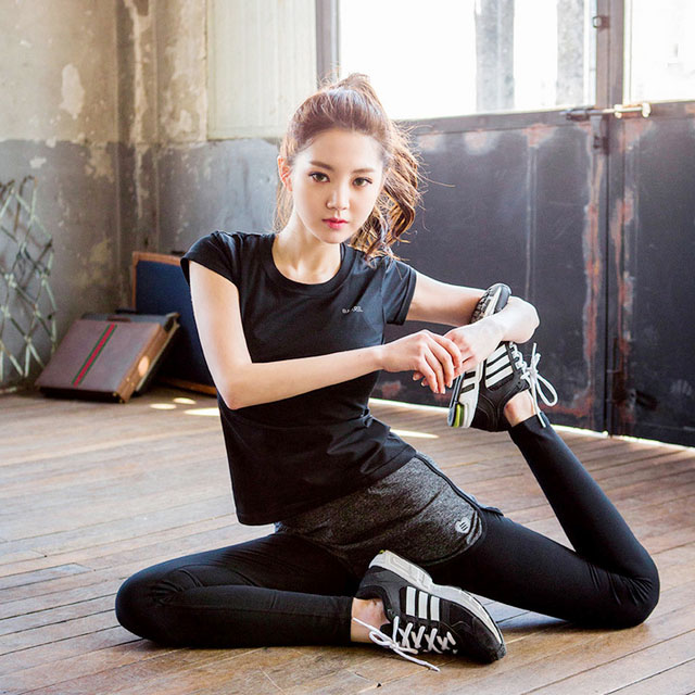 健身瑜伽服三件套装