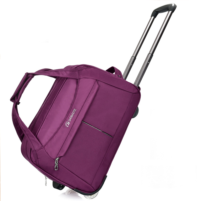 可折叠休闲手提拉杆行李包