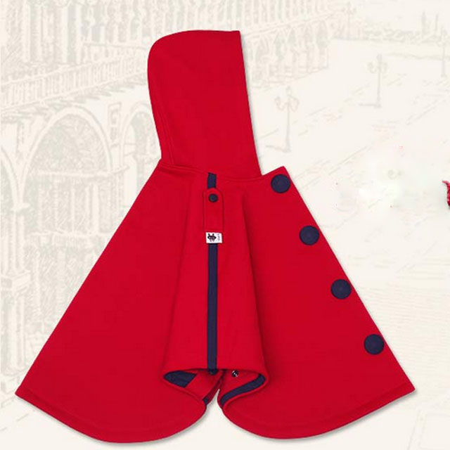 纯棉婴幼儿披风斗篷