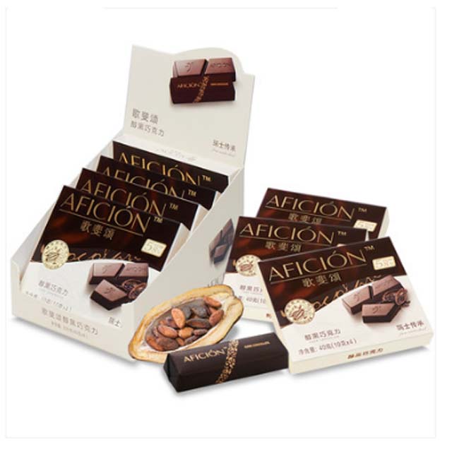 纯可可脂纯黑巧克力320g 