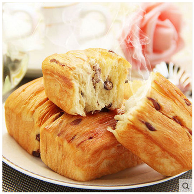 葡记 红豆味千层面包1000g