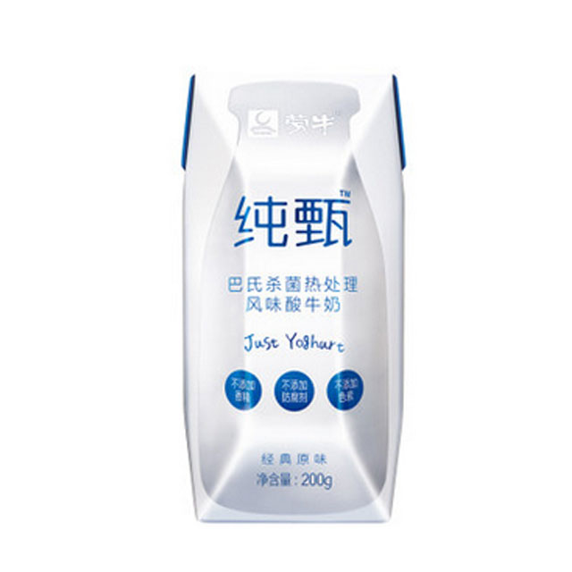 蒙牛 纯甄常温酸牛奶200g*6盒 *2提