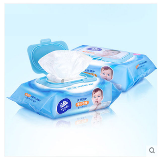 维达婴儿手口可用湿巾纸4包