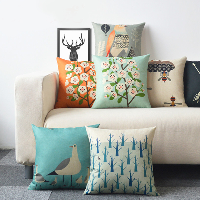 简约北欧风靠垫抱枕