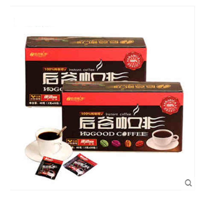 后谷速溶纯黑咖啡粉