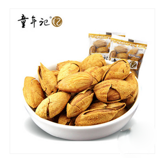 童年记手剥巴旦木500g*3袋 