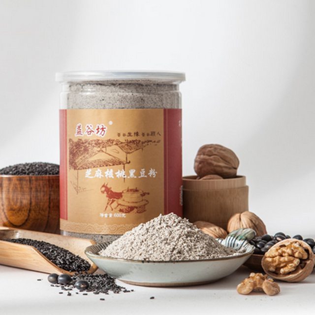 益谷坊黑芝麻核桃粉
