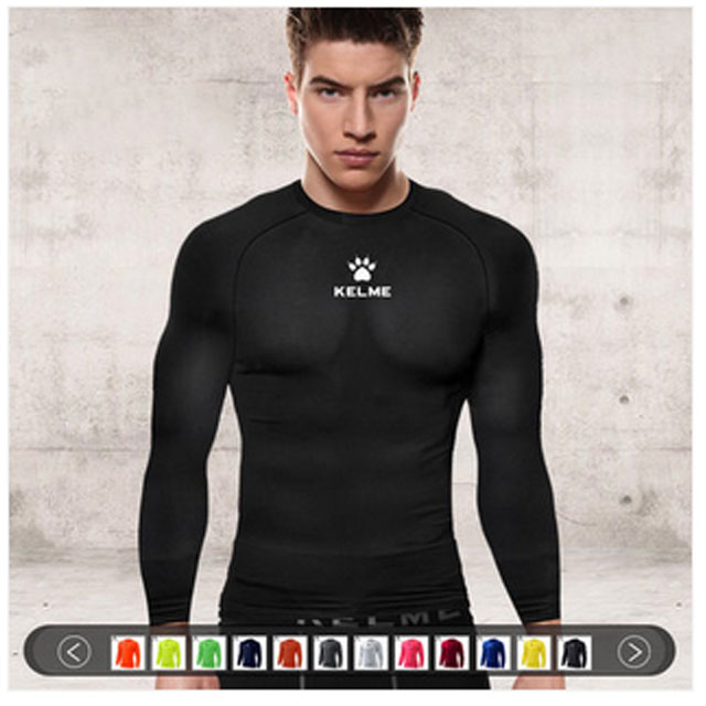 卡尔美男士健身紧身衣