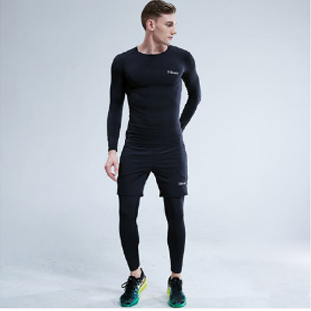 青年健身服三件套