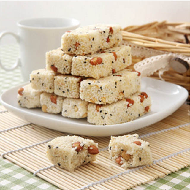 黄老五花生米花酥糖218g*2袋