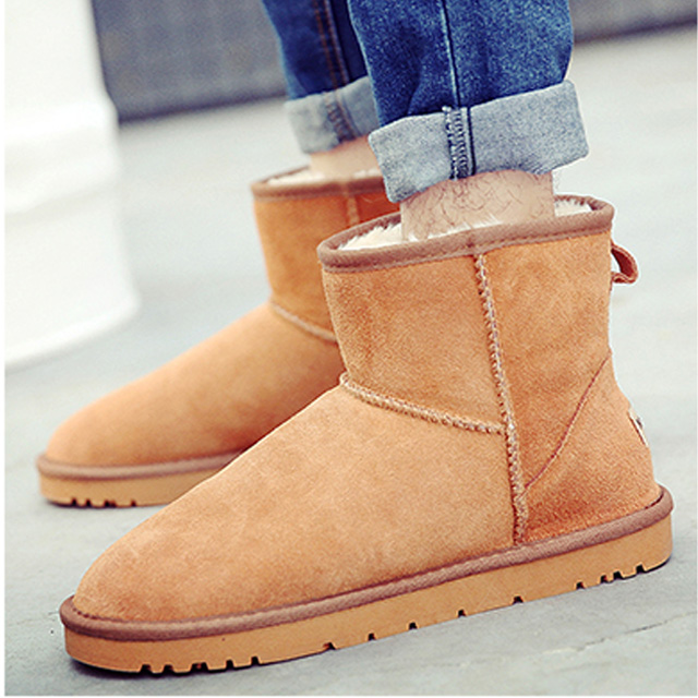 冬季青年雪地靴