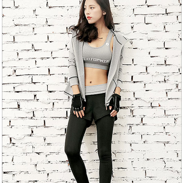 秋冬瑜伽服3件套