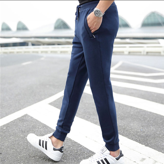 冬季男士加绒运动裤