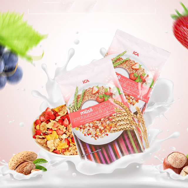 瑞典ica水果酸奶燕麦片