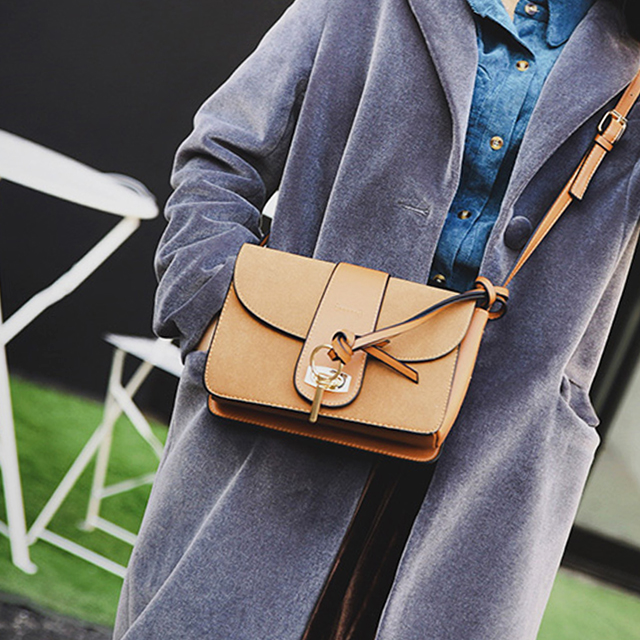 韩版磨砂单肩斜挎包