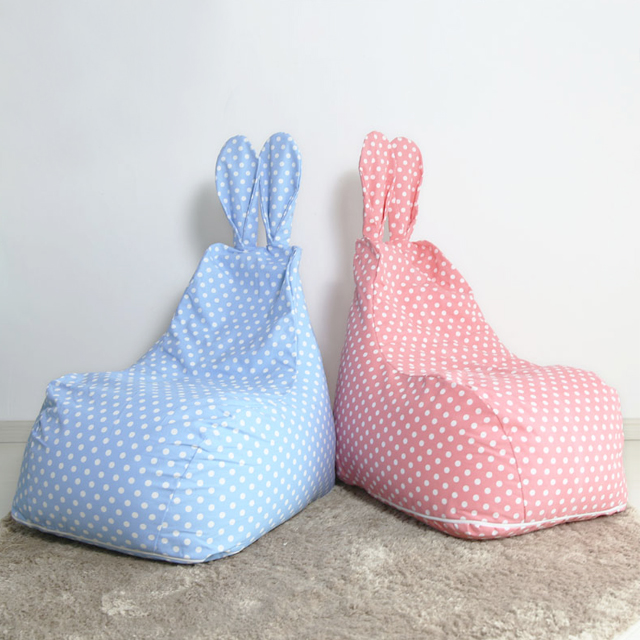 小兔帆布可拆洗懒人沙发