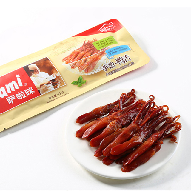 萨啦咪酱鸭舌头500g 