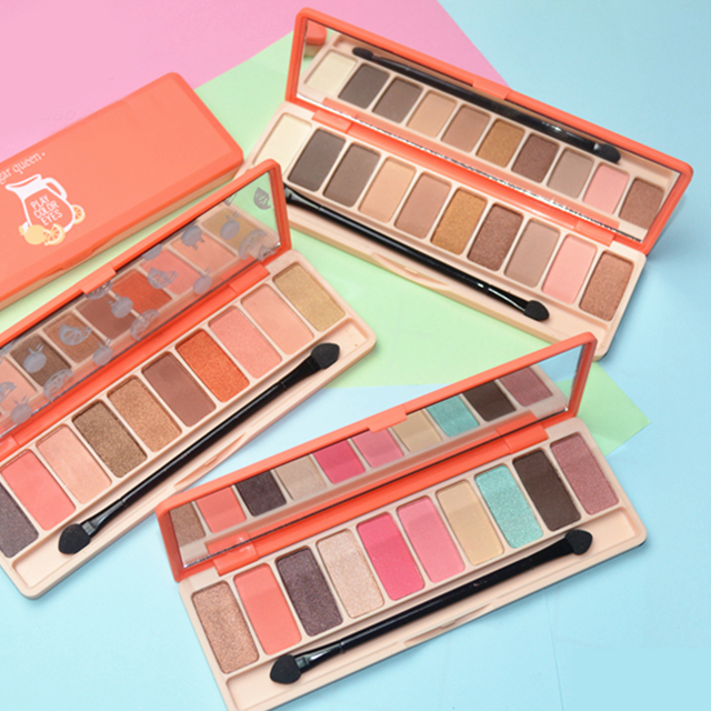 十色西柚色眼影盘