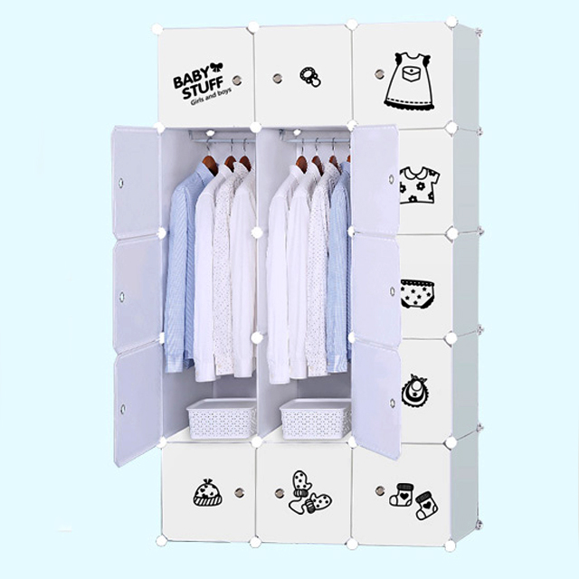 蔻丝简易组装衣橱衣柜