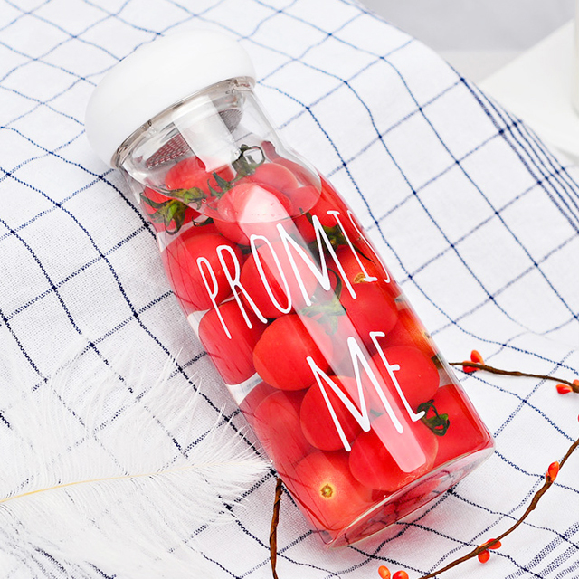 简趣创意promise me玻璃杯