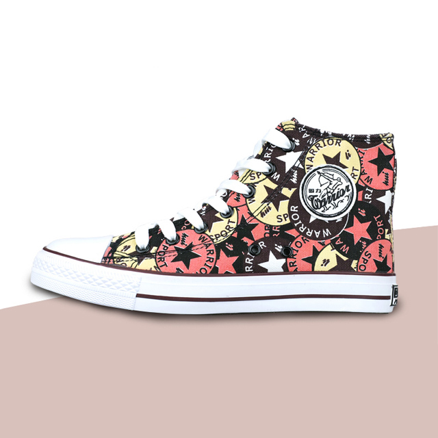 回力经典款高帮情侣帆布鞋