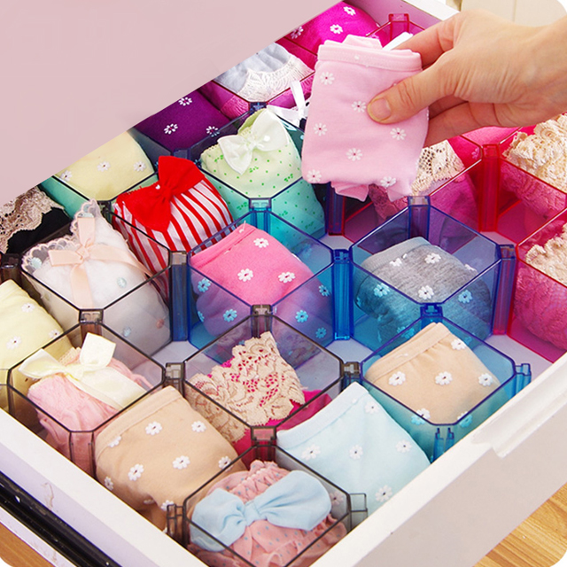 蜂窝袜子内衣收纳盒