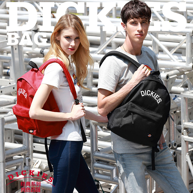 Dickies情侣印花双肩包