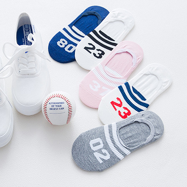 纯棉硅胶防滑船袜