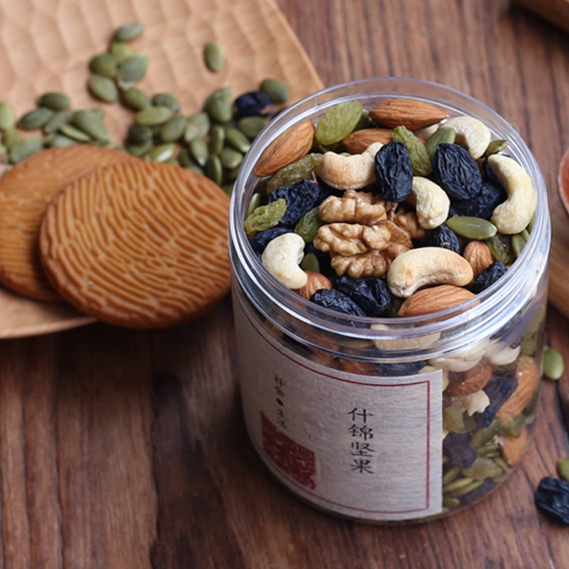 混合坚果仁礼盒罐装