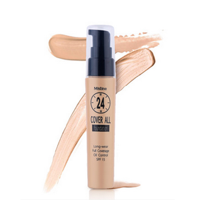 泰国mistine24小时保湿粉底液